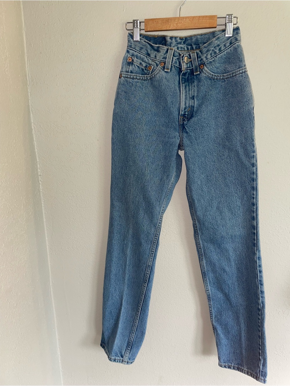Vintage 90s Y2K Levi's High-Rise Blue 512 Mom Jeans waist 24” waist